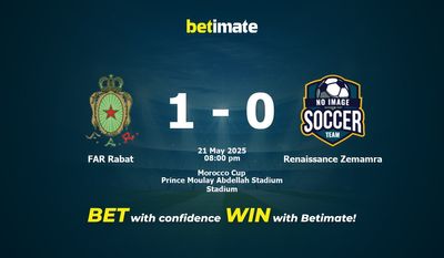 FAR Rabat vs Renaissance Zemamra Prognoza, kursy i porady dotyczące zakładów 21.05.2025