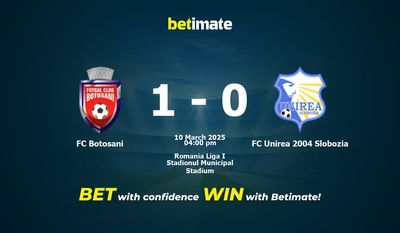 FC Botosani vs FC Unirea 2004 Slobozia Prognozy, kursy i typy bukmacherskie 03.10.2025
