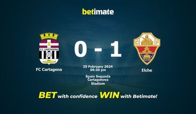 FC Cartagena – Elche przewidywania, kursy i typy bukmacherskie 25.02.2024