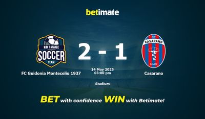 FC Guidonia Montecelio 1937 vs Casarano Prognozy, kursy i typy bukmacherskie 14.05.2025