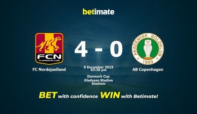 FC Nordsjaelland vs AB Kopenhaga Prognozy, kursy i typy bukmacherskie 12.09.2023
