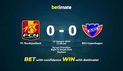 FC Nordsjaelland vs B93 Kopenhaga Prognozy, kursy i typy bukmacherskie 13.01.2024