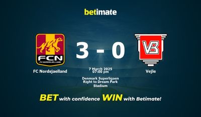 FC Nordsjaelland vs Vejle przewidywania, kursy i typy bukmacherskie 03.07.2025