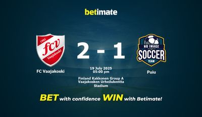 FC Vaajakoski vs Puiu przewidywania, kursy i typy bukmacherskie 19.07.2025