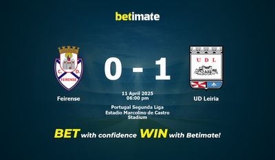 Feirense – UD Leiria przewidywania, kursy i typy bukmacherskie 04.11.2025