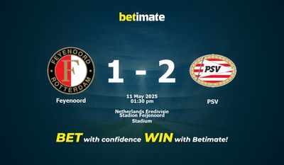 Feyenoord vs PSV Prognoza, kursy i porady bukmacherskie 05/11/2025