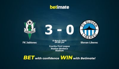 FK Jablonec vs Slovan Liberec Prognozy, kursy i typy bukmacherskie 08.03.2025