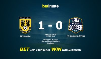FK Siauliai vs FK Dainava Alytus prognozy, kursy i typy bukmacherskie 8.03.2025