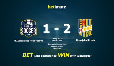 FK Zeleziarne Podbrezova vs Dunajska Streda Prognozy, kursy i typy bukmacherskie 05.03.2025
