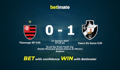 Flamengo SP U20 vs Vasco Da Gama U20 Prognozy, kursy i typy bukmacherskie 01.11.2024