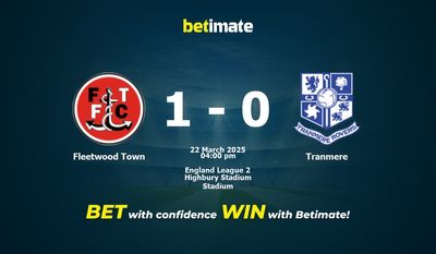 Fleetwood Town vs Tranmere Prognoza, kursy i porady bukmacherskie 22.03.2025