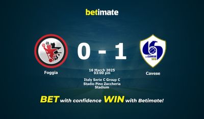 Foggia vs Cavese Prognoza, kursy i porady bukmacherskie 16.03.2025