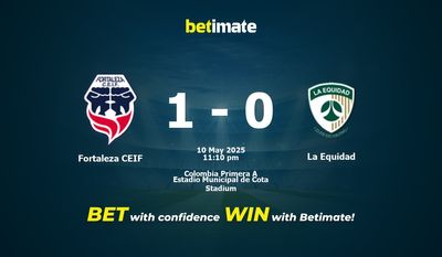 Fortaleza CEIF vs La Equidad przewidywania, kursy i typy bukmacherskie 05.10.2025