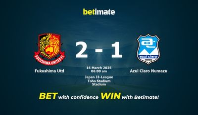 Fukushima Utd vs Azul Claro Numazu Prognoza, kursy i porady bukmacherskie 16.03.2025