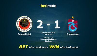 Genclerbirligi – Trabzonspor przewidywania, kursy i typy bukmacherskie 8.02.2024