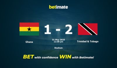 Ghana vs Trinidad & Tobago Prognoza, Kursy i Porady Zakładowe 05/31/2025
