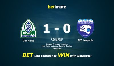 Gor Mahia vs AFC Leopards Prognoza, kursy i porady bukmacherskie 06/02/2025