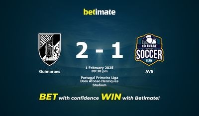 Guimaraes vs AVS Prognoza, kursy i porady bukmacherskie 02/01/2025