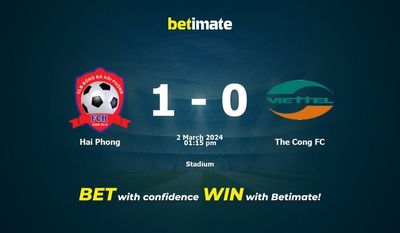 Hai Phong – The Cong FC przewidywania, kursy i typy bukmacherskie 03.02.2024