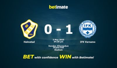 Halmstad vs IFK Varnamo prognozy, kursy i typy bukmacherskie 03.05.2025