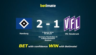 Hamburg vs VfL Osnabruck Prognozy, kursy i typy bukmacherskie 03.03.2024