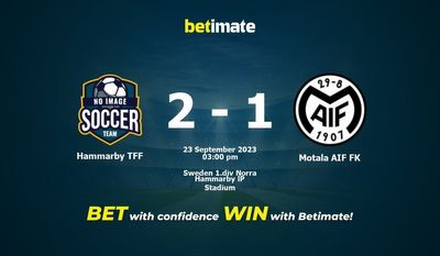 Hammarby TFF vs Motala AIF FK przewidywania, kursy i typy bukmacherskie 23.09.2023