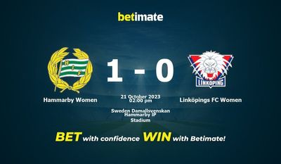 Hammarby Women vs Linköpings FC Women przewidywania, kursy i typy bukmacherskie 21.10.2023