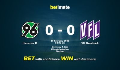 Hannover II vs VfL Osnabruck Prognoza, kursy i porady bukmacherskie 15.02.2025