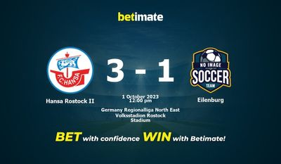 Hansa Rostock II – Eilenburg prognozy, kursy i typy bukmacherskie 10.01.2023