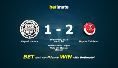 Hapoel Hadera – Hapoel Tel-Aviv przewidywania, kursy i typy bukmacherskie 02.10.2024