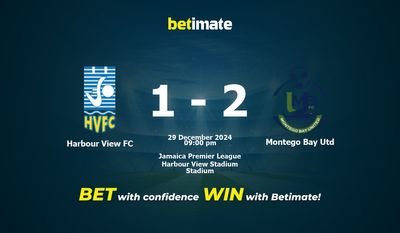 Harbour View FC vs Montego Bay Utd Prognoza, kursy i porady dotyczące zakładów 29.12.2024