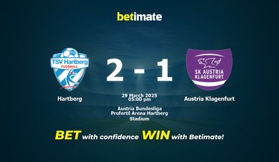 Hartberg vs Austria Klagenfurt Prognoza, kursy i porady bukmacherskie 29.03.2025