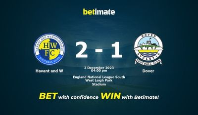 Havant and W – Dover przewidywania, kursy i typy bukmacherskie 12.02.2023