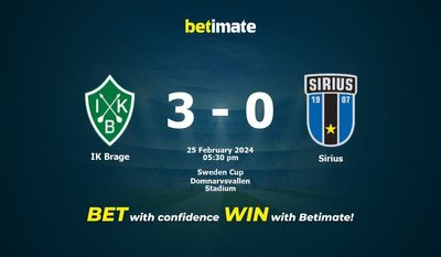 IK Brage – Sirius przewidywania, kursy i typy bukmacherskie 25.02.2024