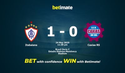 Itabaiana vs Caxias RS prognozy, kursy i typy bukmacherskie 24.05.2025