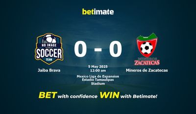 Jaiba Brava vs Mineros de Zacatecas przewidywania, kursy i typy bukmacherskie 05.04.2025