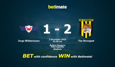 Jorge Wilstermann vs Najsilniejsze prognozy, kursy i typy bukmacherskie 12.02.2023