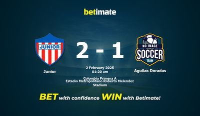 Junior vs Aguilas Doradas przewidywania, kursy i typy bukmacherskie 02.02.2025
