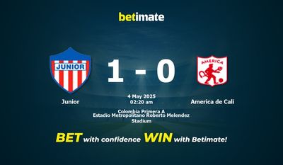 Junior vs America de Cali Prognoza, kursy i porady bukmacherskie 05/04/2025