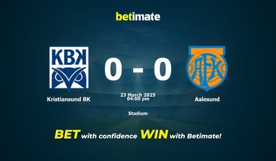 Kristiansund BK vs Aalesund prognozy, kursy i typy bukmacherskie 23.03.2025