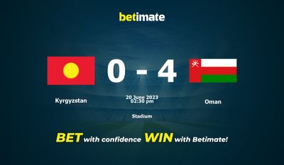Kirgistan vs Oman Prognozy, kursy i typy bukmacherskie 20.06.2023
