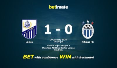 Lamia vs Kifisias FC Prognozy, kursy i typy bukmacherskie 20.01.2024