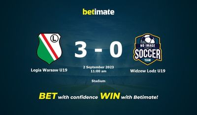 Legia Warszawa U19 vs Widzew Łódź U19 Prognozy, kursy i typy bukmacherskie 09.02.2023