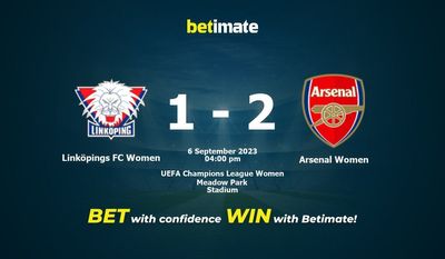 Linköpings FC Women vs Arsenal Women Prognozy, kursy i typy bukmacherskie 09.06.2023