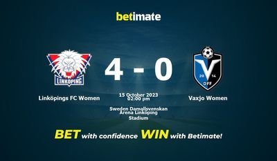 Linköpings FC Women vs Vaxjo Women Prognozy, kursy i typy bukmacherskie 15.10.2023