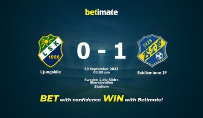 Ljungskile vs Eskilsminne IF przewidywania, kursy i typy bukmacherskie 30.09.2023