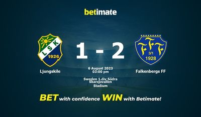 Ljungskile vs Falkenbergs FF Prognozy, kursy i typy bukmacherskie 08.06.2023