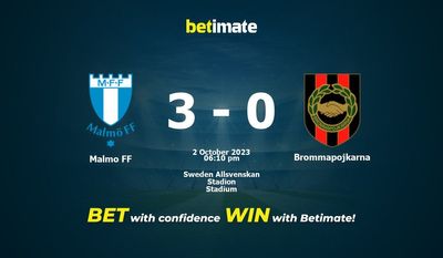 Malmo FF vs Brommapojkarna przewidywania, kursy i typy bukmacherskie 10.02.2023