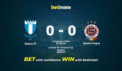 Malmo FF vs Sparta Praga Prognozy, kursy i typy bukmacherskie 01.02.2024