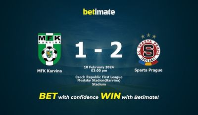 MFK Karvina vs Sparta Praga prognozy, kursy i typy bukmacherskie 02.10.2024